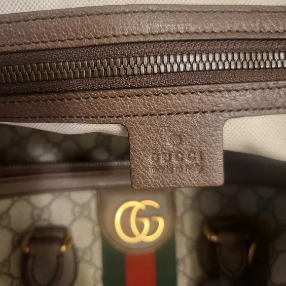 Authentic Gucci Ophidia Medium Duffle Bag - Picture 10 of 16